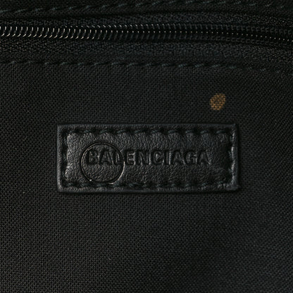 Balenciaga Canvas Crystal Embellished Eiffel Tower Explorer Backpack Black 6 of 9