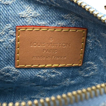 Louis Vuitton Monogram Denim Nano Speedy Sky Blue 6 of 9