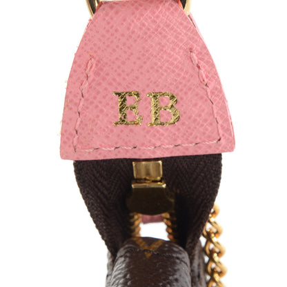 Louis Vuitton Monogram Illustre Mini Pochette Accessories Rose 6 of 8