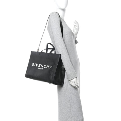 Givenchy 4G Coated Canvas Logo Medium G Tote Black 2 of 10
