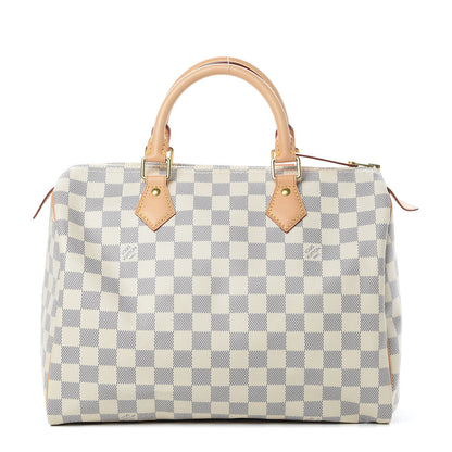 Louis Vuitton Damier Azur Speedy 30 1 of 12