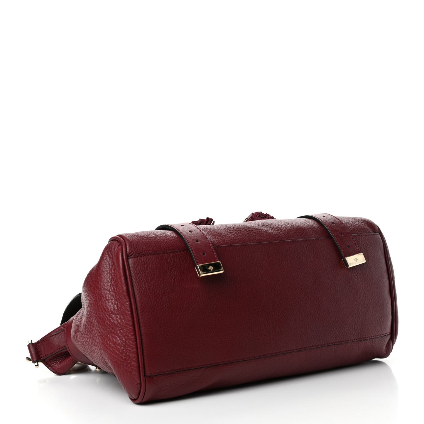 Polished Buffalo Medium Alexa Tassel Satchel Conker