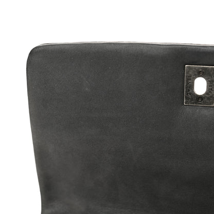 Chanel Calfskin Diamond Embossed New Chic Flap Grey 10 of 11