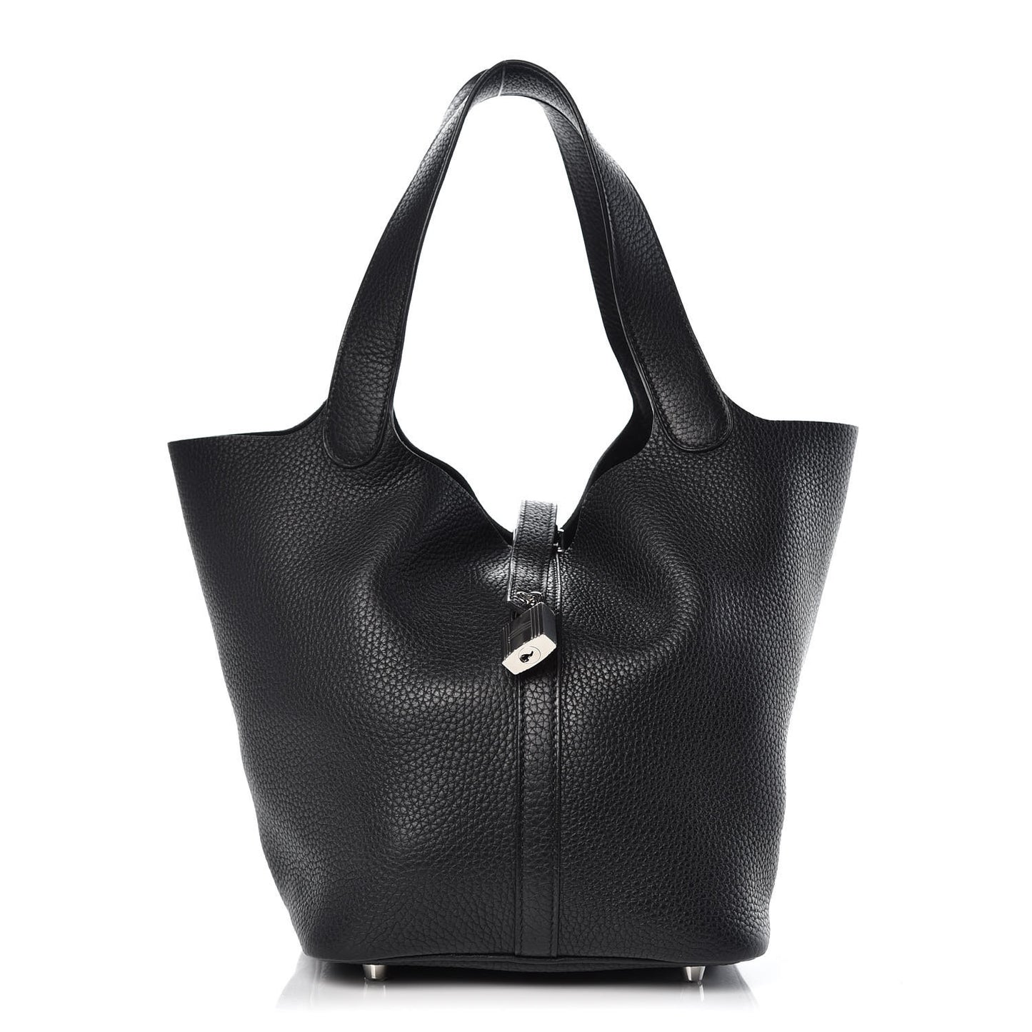 Taurillon Clemence Picotin Lock 22 MM Black