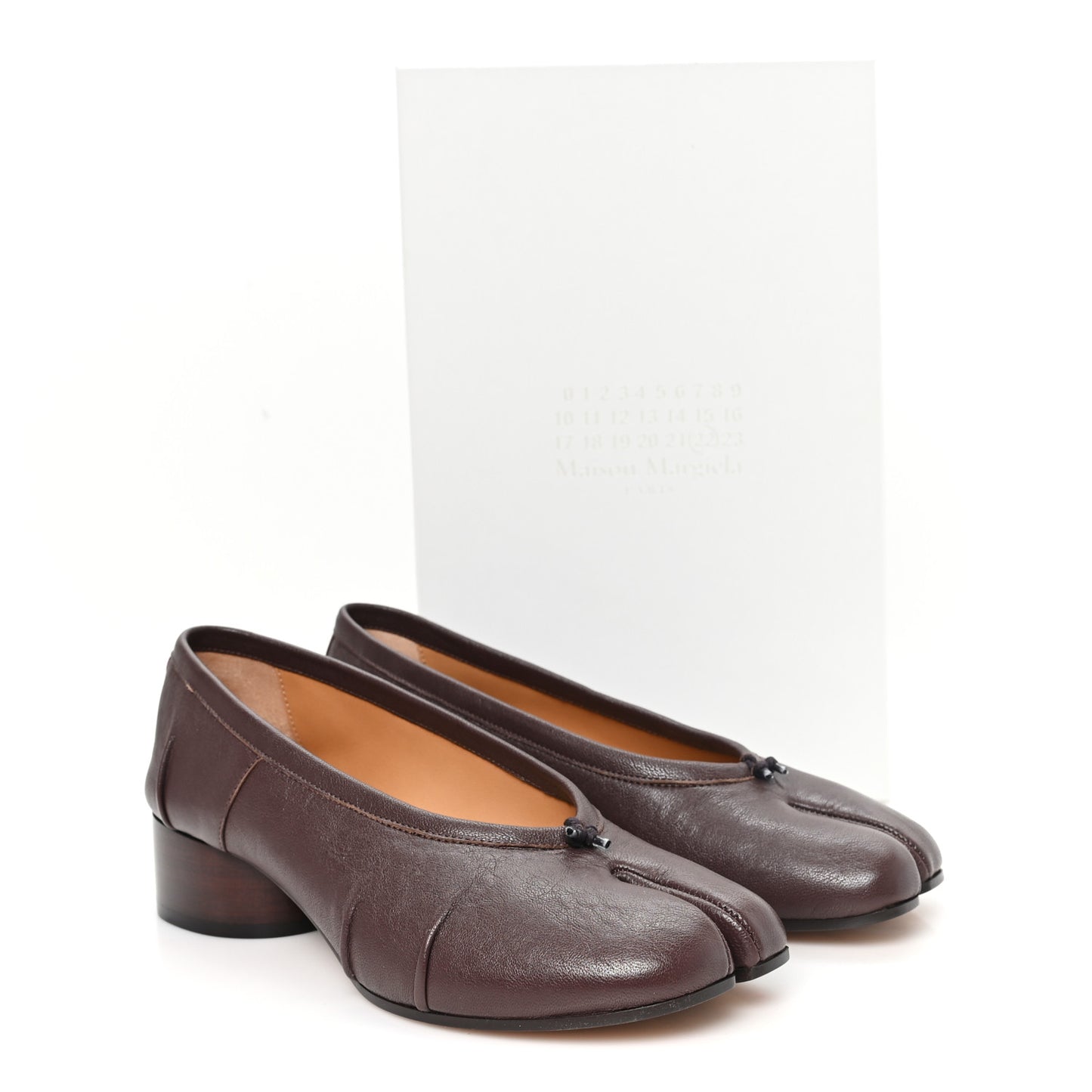 Nappa New Ballerina 35mm Pumps 38 Brown