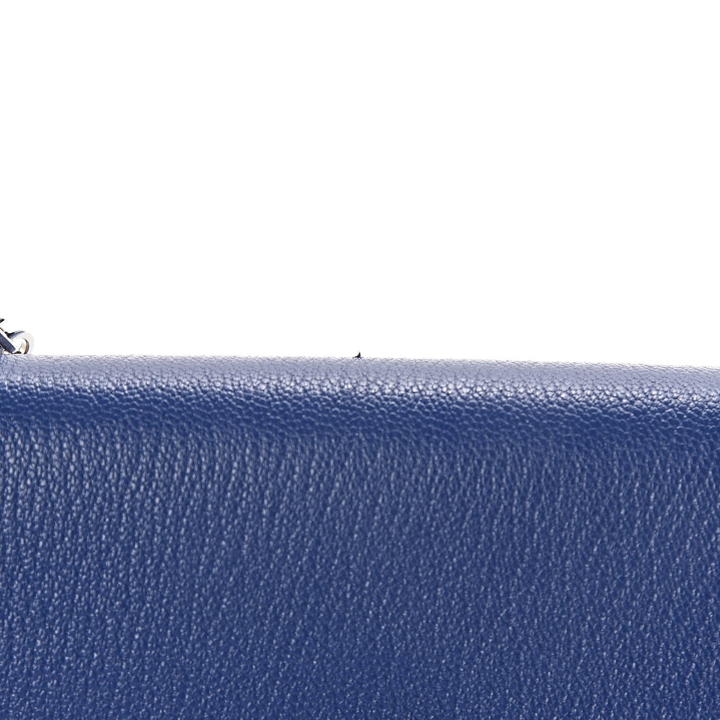 Chevre Chamkila Mini Verrou Chaine Bag Bleu Encre