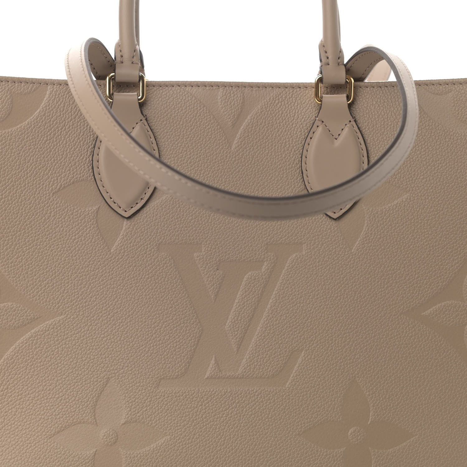 Louis Vuitton Empreinte Monogram Giant Onthego MM Tourterelle 7 of 9