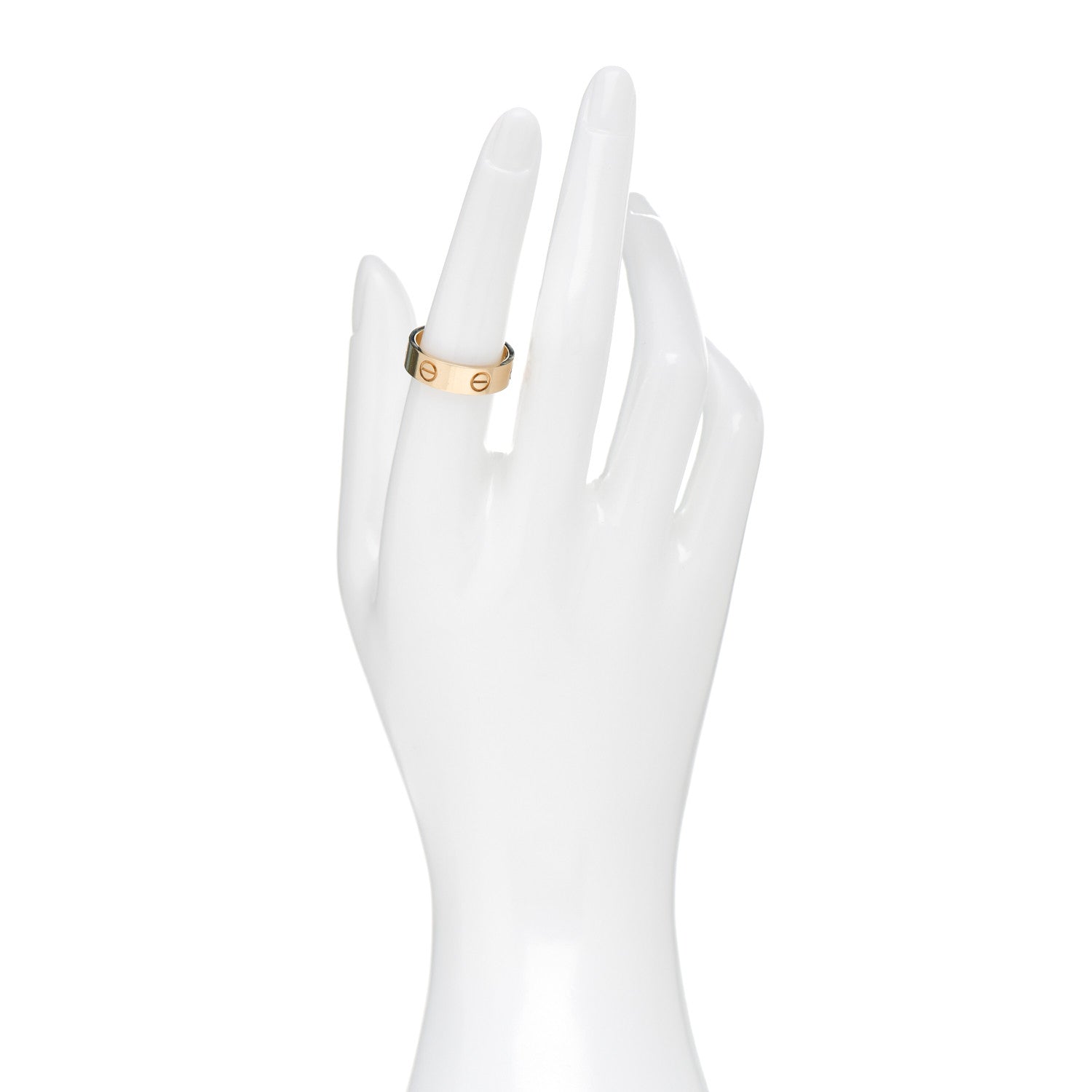Cartier 18K Yellow Gold 5.5mm LOVE Ring 54 6.75 2 of 5