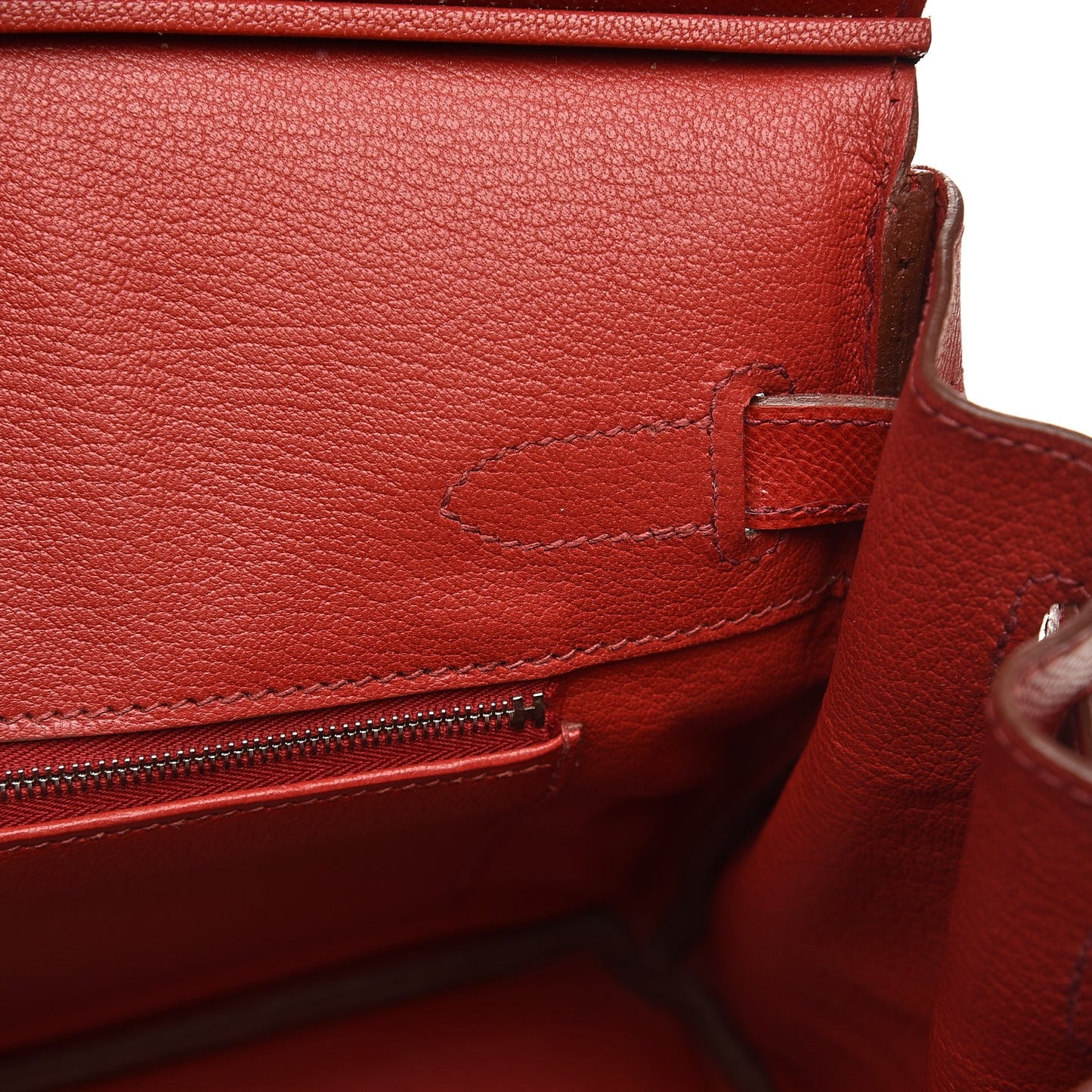 Epsom Birkin 30 Rouge Garance
