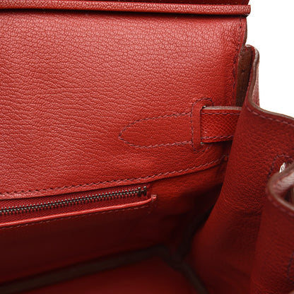 Hermes Epsom Birkin 30 Rouge Garance 18 of 38