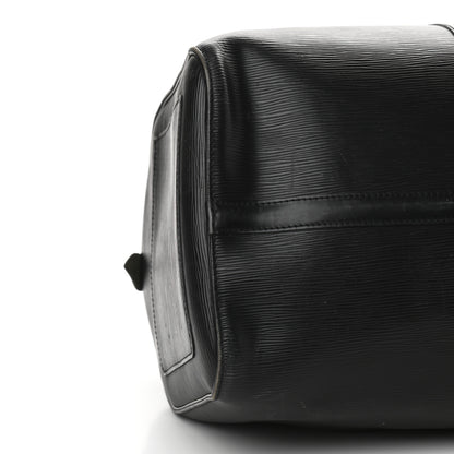 Louis Vuitton Epi Keepall 50 Black 7 of 8