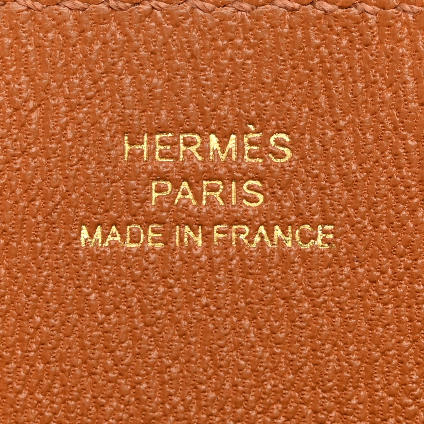Peau Porc Barenia Hermesway Phone Case Toffee Fauve