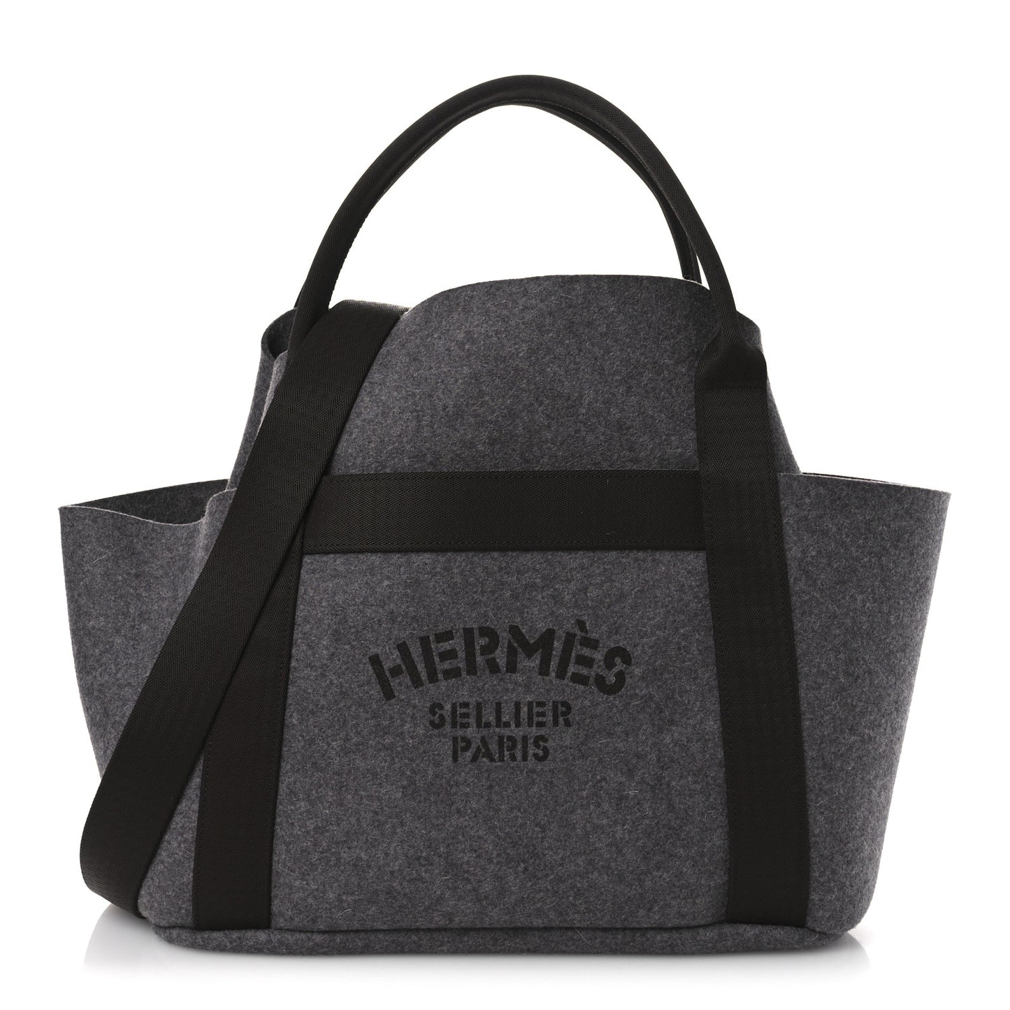Felt Sac De Pansage Groom Bag Acier