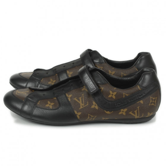 Calfskin Monogram Macassar Globe Trotter Sneakers 11