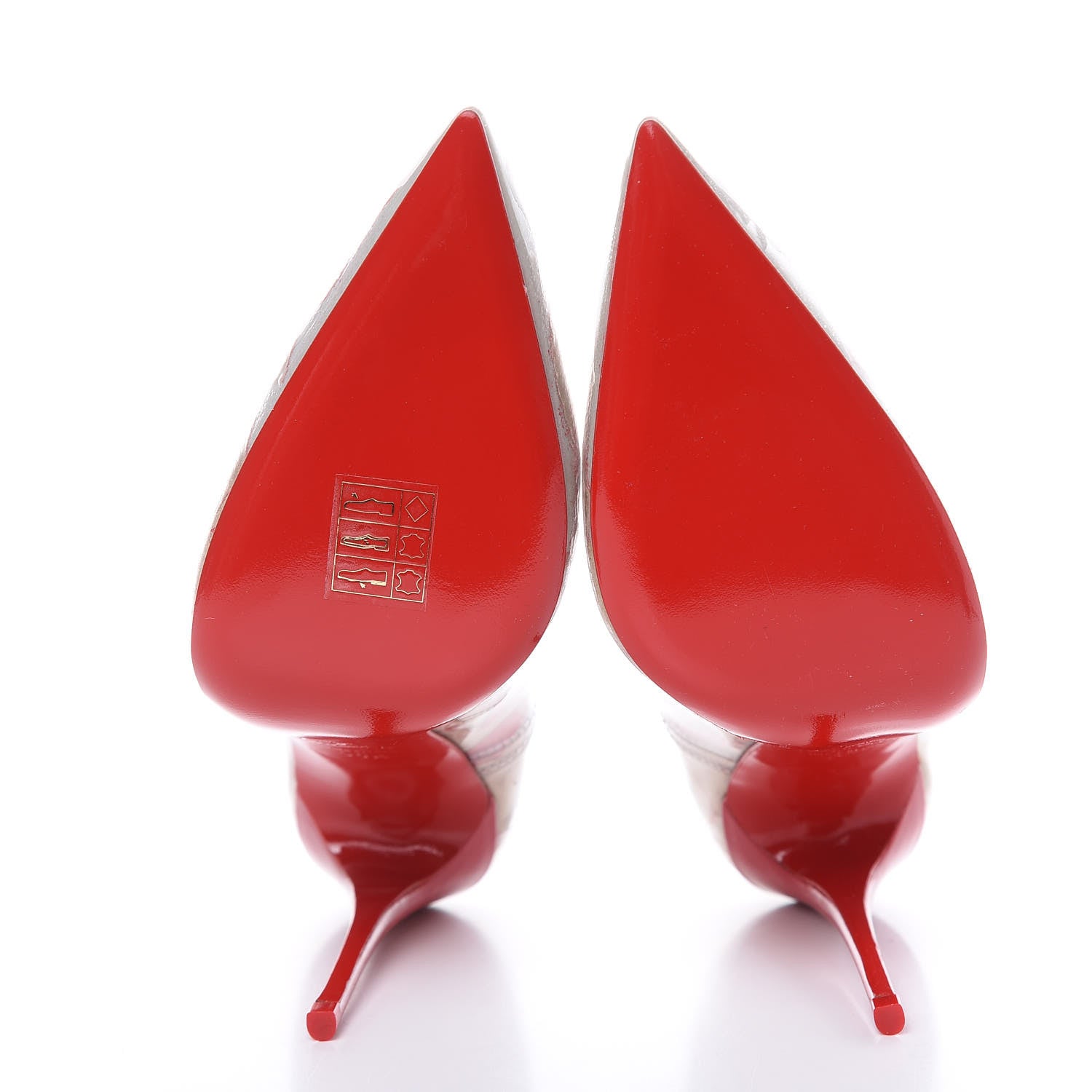 Christian Louboutin PVC Loubi Print So Kate 120 Pumps 36.5 Kraft 5 of 8
