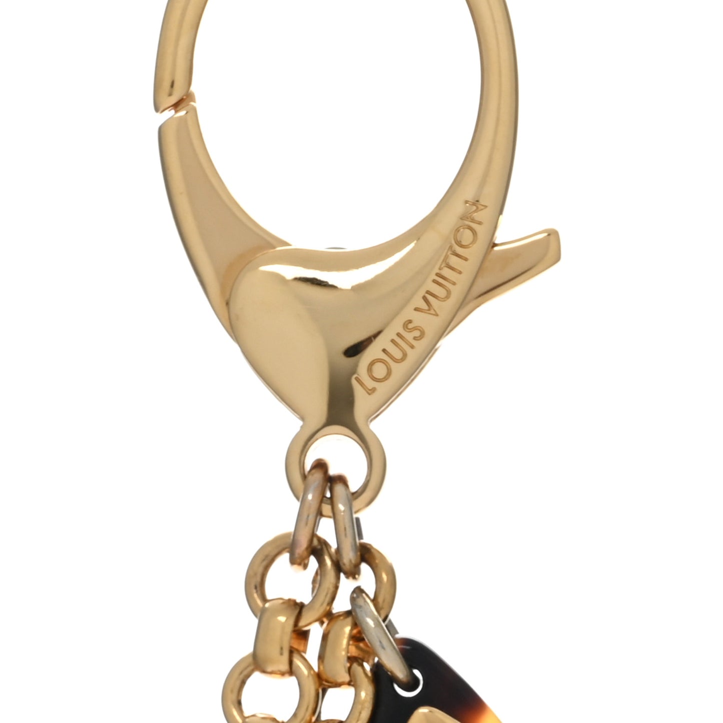 Insolence Bag Charm Ecaille
