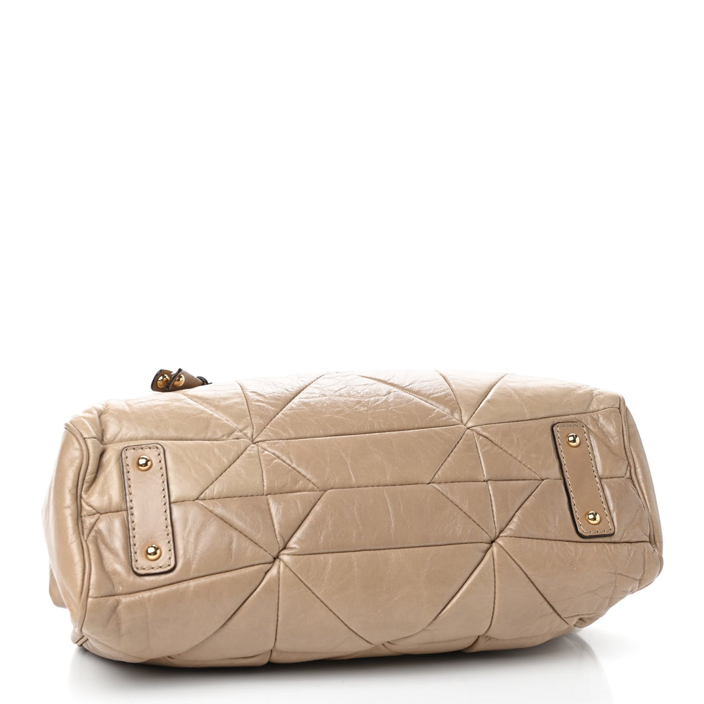 Calfskin Patchwork Stam Beige