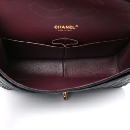 Chanel Caviar Quilted Jumbo Double Flap Black 4 of 4