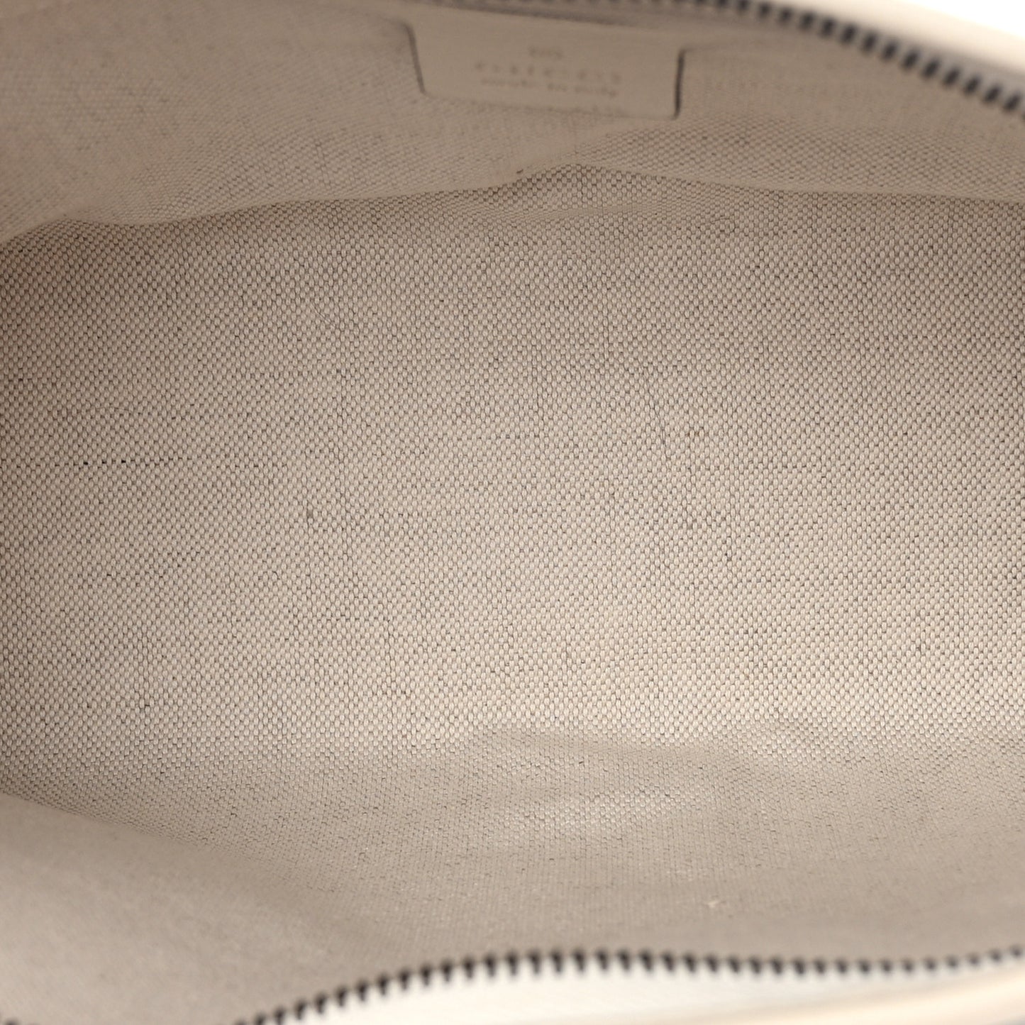 GG Supreme Monogram Web Toiletry Case White