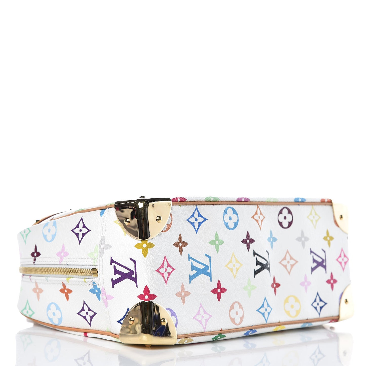 Monogram Multicolor Trouville White