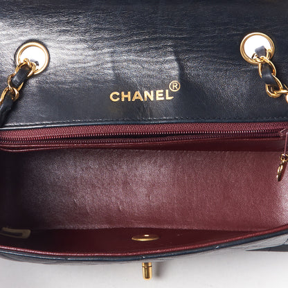 Chanel Lambskin Quilted Small Single Flap Black 6 of 9