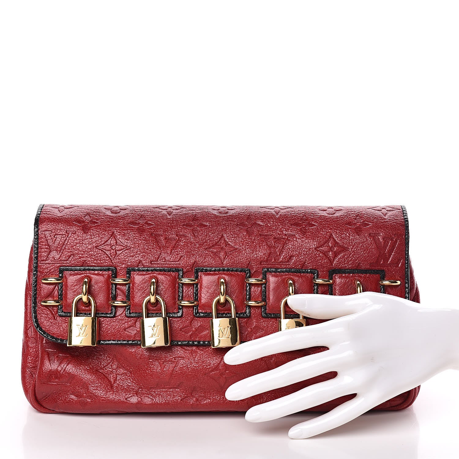 Louis Vuitton Empreinte My Deer Enigme Clutch Cherry 2 of 8