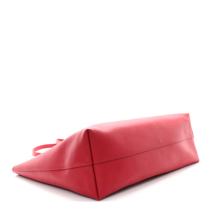 Tom Ford Calfskin Perforated Logo Tote Red 5 of 11