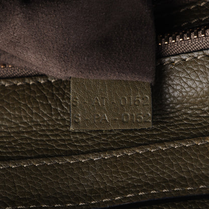 Celine Drummed Calfskin Micro Luggage Jungle 8 of 9