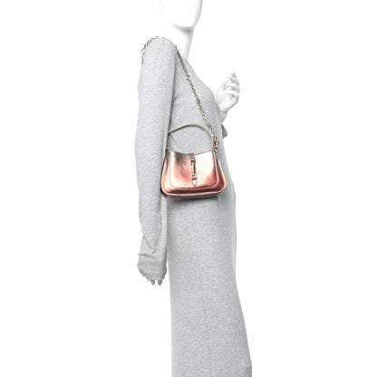 Gucci Metallic Faded Nappa Mini Jackie 1961 Copper 2 of 11