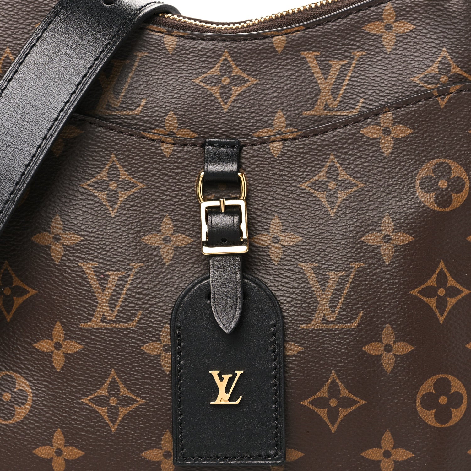 Louis Vuitton Monogram Odeon PM Black Black 6 of 8
