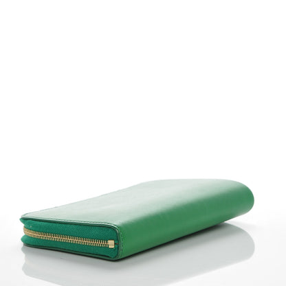 Celine Calfskin Medium Half Zip Multifunction Wallet Coin Purse 4 of 6