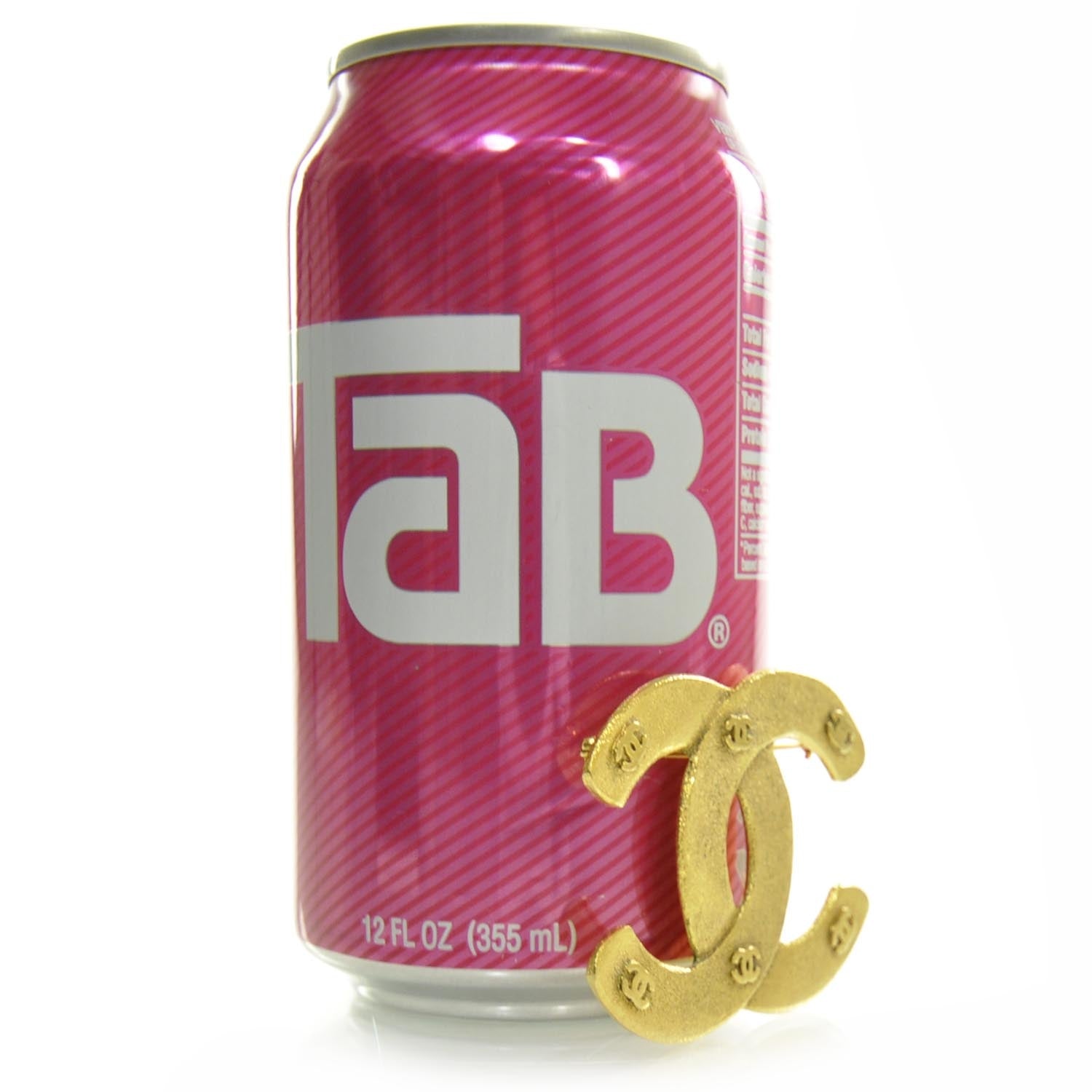 Chanel Large CC Brooch Gold 5 of 5