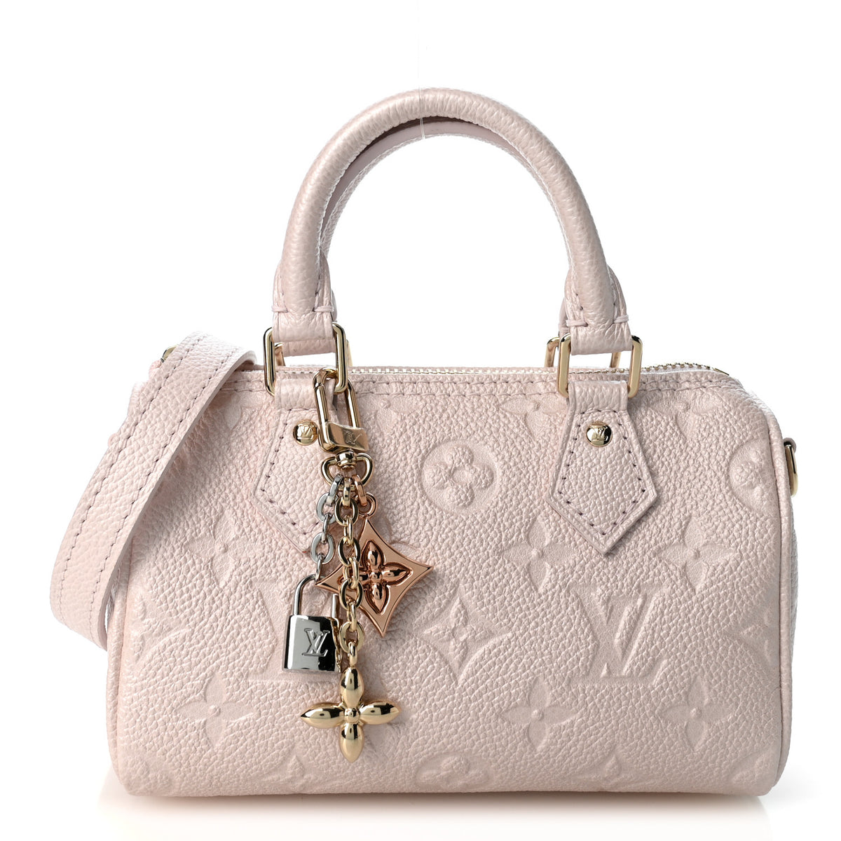 Empreinte Monogram Nano Speedy Snowy Pearl