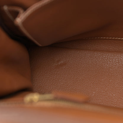 Hermes Courchevel Kelly Retourne 28 Gold 12 of 22
