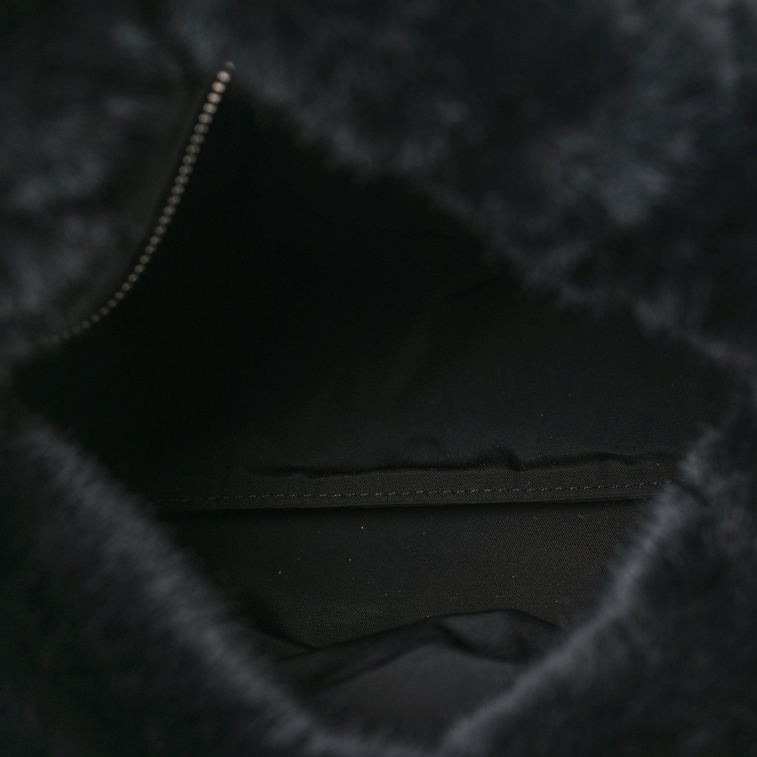 Alexander Wang Faux Fur Small Scrunchie Bag Black 5 of 9