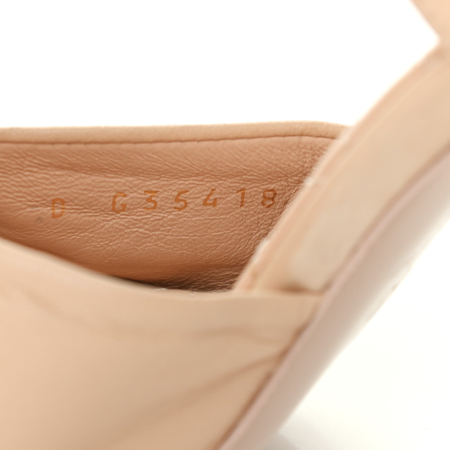 Chanel Lambskin Pearl CC Bow Sandals 36 Beige 8 of 9