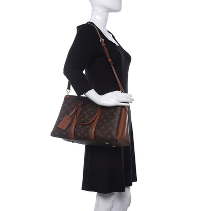 Louis Vuitton Monogram Soufflot MM Caramel 2 of 15