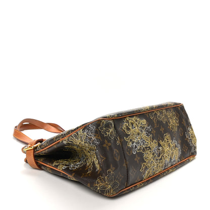 Louis Vuitton Monogram Dentelle Batignolles Horizontal Gold 4 of 10