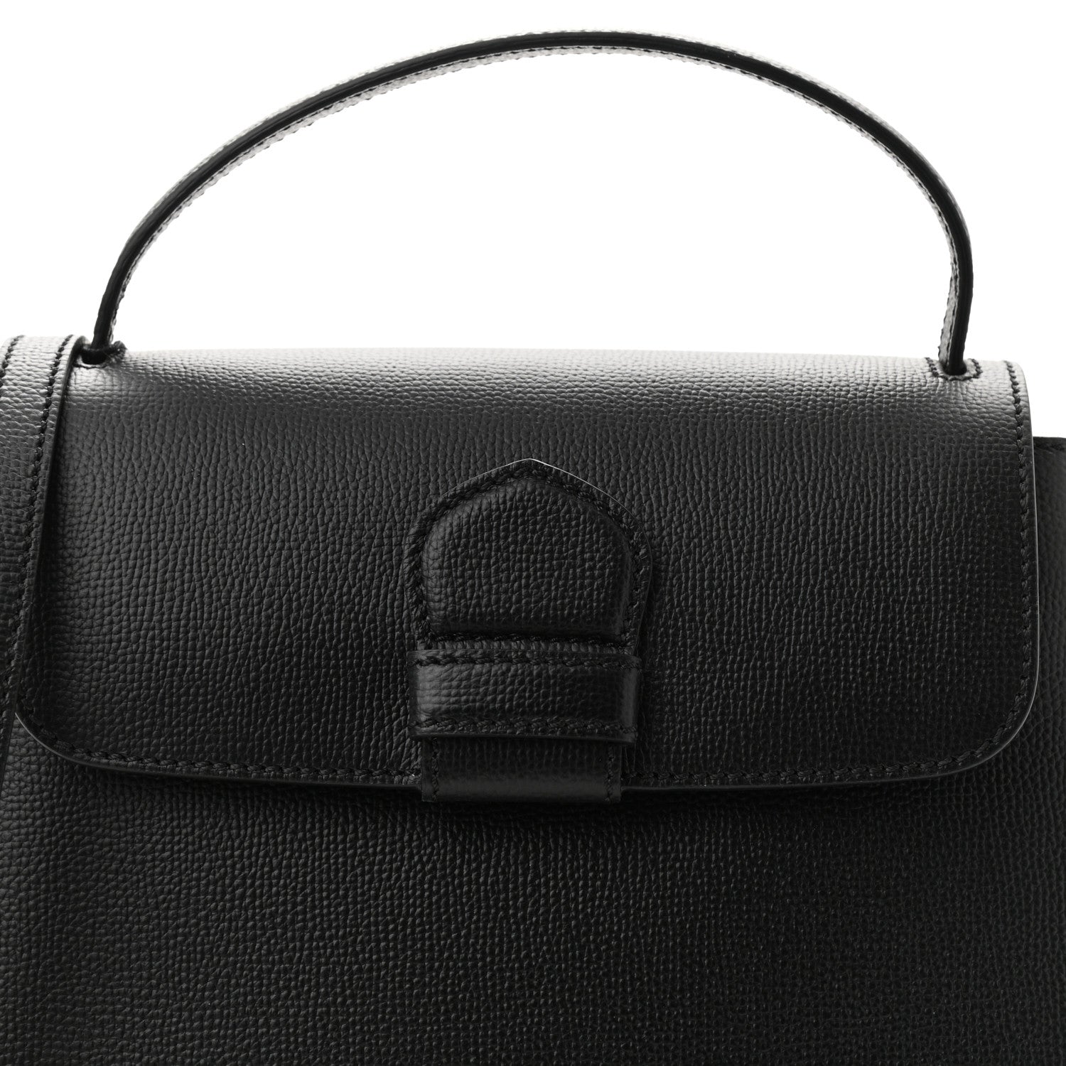 Burberry Derby Calfskin House Check Small Camberley Black 9 of 11