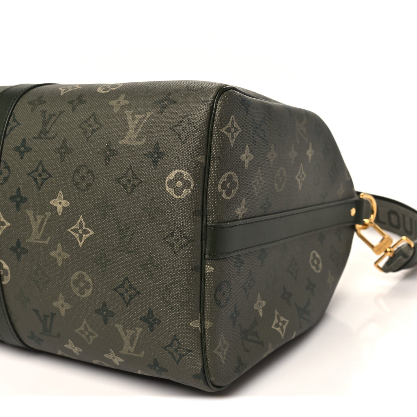Monogram Surplus Keepall Bandouliere 50 Khaki Green