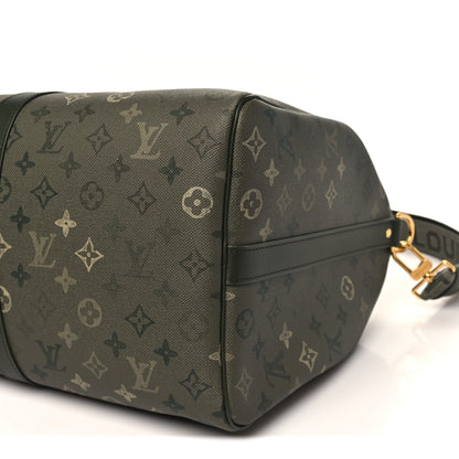 Louis Vuitton Monogram Surplus Keepall Bandouliere 50 Khaki Green 8 of 9