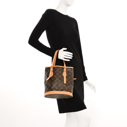 Louis Vuitton Monogram Petit Bucket 23 2 of 10
