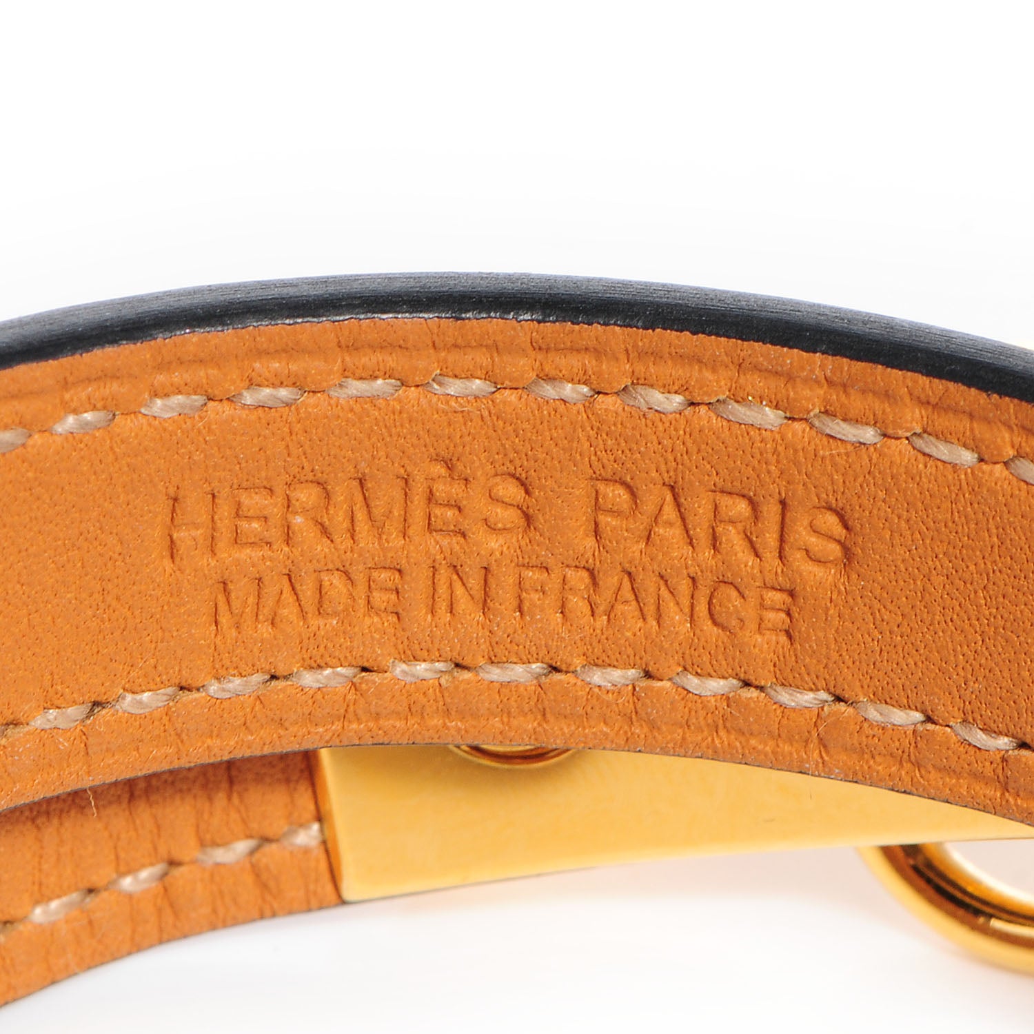 Hermes Chamonix Rivale Double Tour Bracelet Medium Black 4 of 6