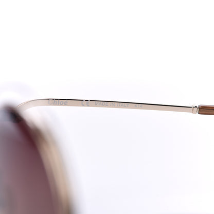 Chloe Oversized Round Carlina Oversized Round Sunglasses CE114S Gold 6 of 8