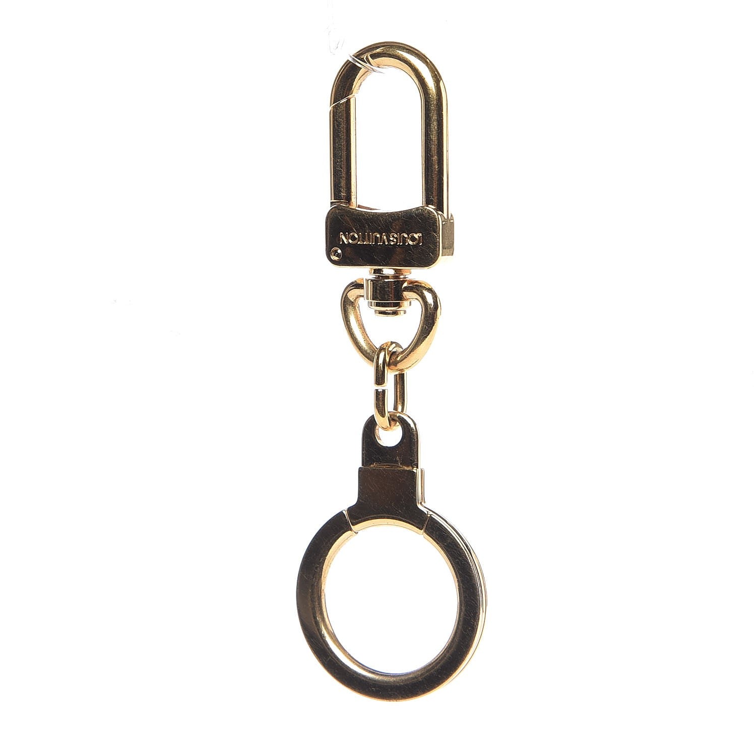 Louis Vuitton Pochette Extender Key Ring Gold 1 of 2