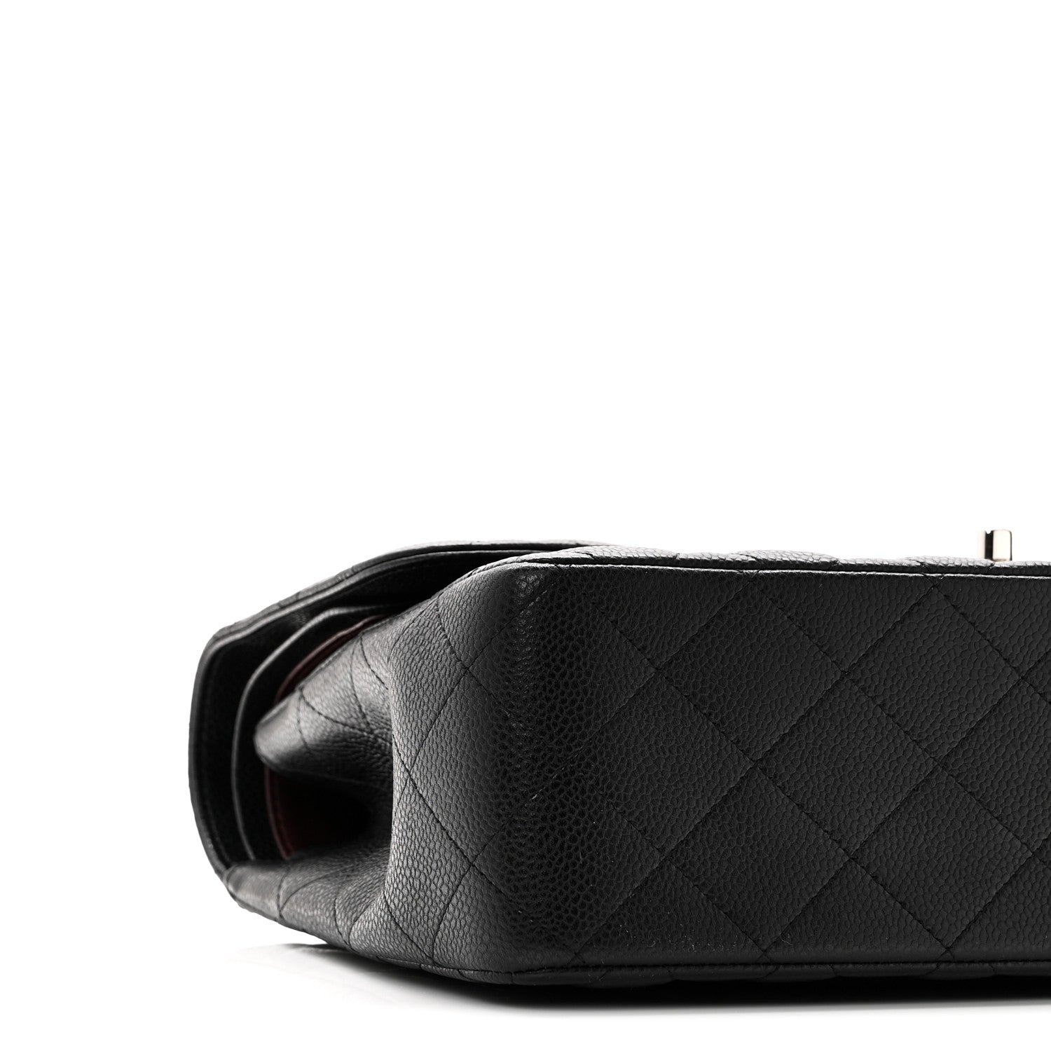 Chanel Caviar Quilted Jumbo Double Flap Black 9 of 11