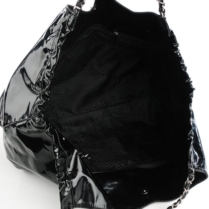 Chanel Vinyl XL Coco Cabas Black 5 of 7