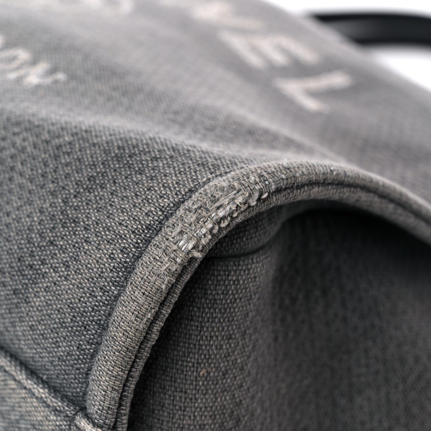 Canvas Small Deauville Tote Grey