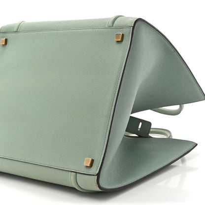 Celine Grained Calfskin Medium Phantom Luggage Jade 9 of 21