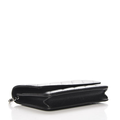 Chanel Caviar Quilted Wallet On Chain WOC Black 4 of 9